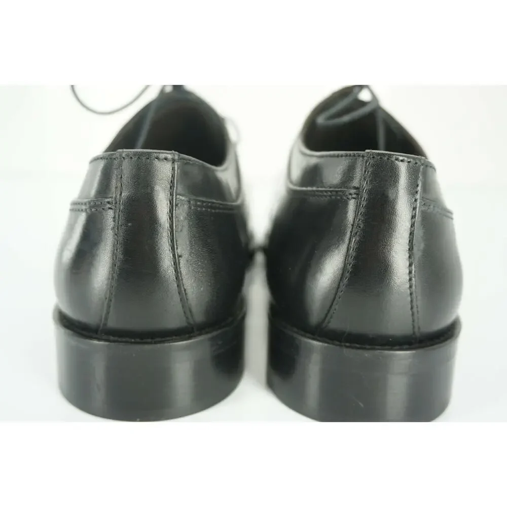 To Boot New York Black Leather Damon Apron Toe Oxford Derby SZ 8.5 NIB $375